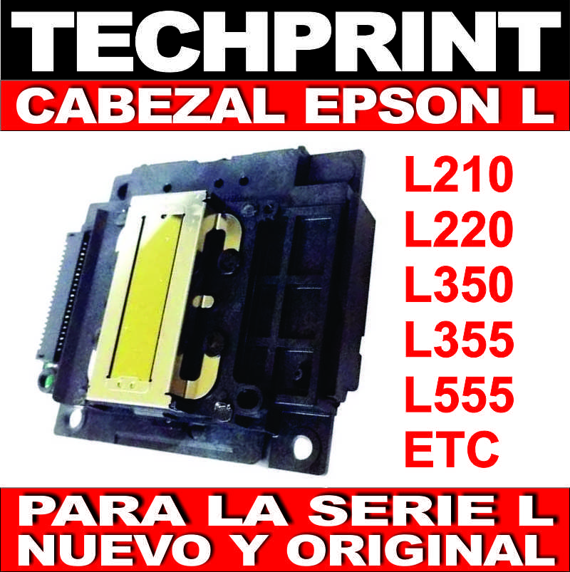 Cabezal Epson L210 L350 L355 L555 Toda La Serie L - TechPrint SAC