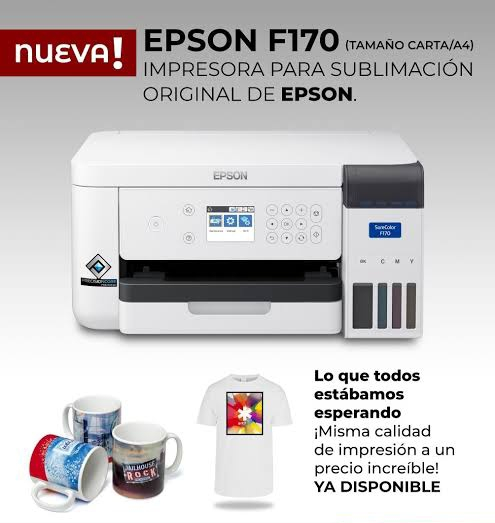 Impresora Epson SureColor F170 Ecotank para Sublimación - Prin Toner Perú